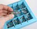 Блакитний набір залізних головоломок (10 Metal Puzzle Blue) 473356 фото 2
