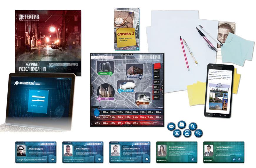 Детектив. Сучасне розслідування (Detective: A Modern Crime Board Game) GKCH174dt фото