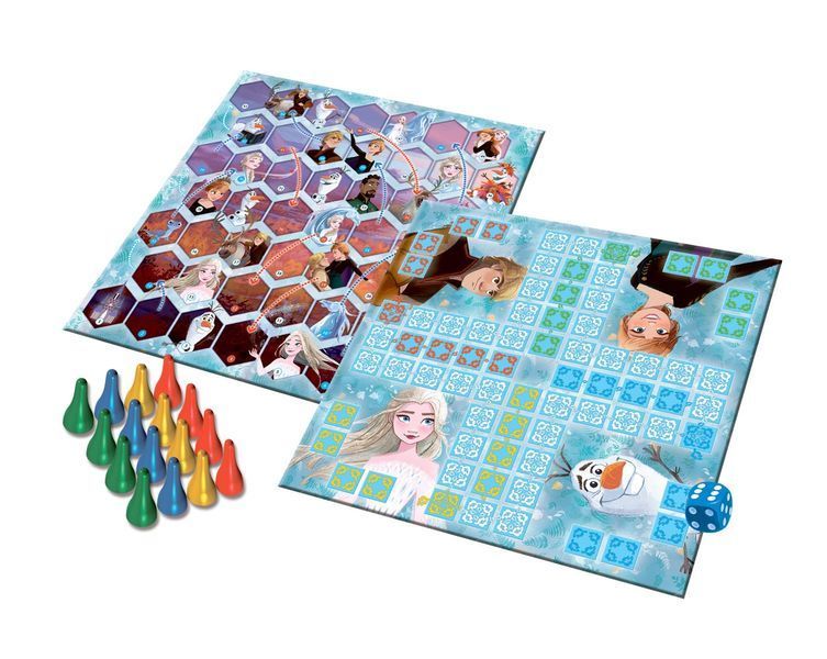 Лудо + Змії і Драбини 2 в 1: Крижане Серце 2 (Ludo + Snakes&ladders 2 in 1: Frozen 2) trfl687 фото