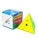 Кубик Рубика Розумний кубик Пірамідка без наліпок (Smart Cube Pyraminx stickerless) YJ8407 фото 3