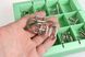 Зелений набір залізних головоломок (10 Metal Puzzle Green) 473357 фото 2