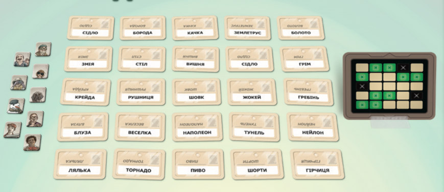 Кодові імена. Дует (Codenames: Duet) FI123057 фото