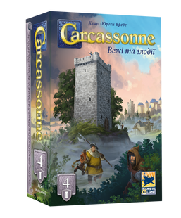 Каркасон: Вежа та злодії (Carcassonne: Expansion 4 &ndash; The Tower & The Robber) FI25069 фото
