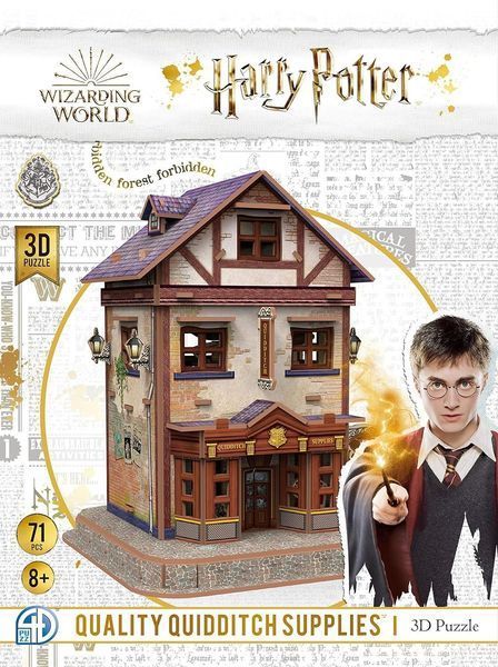 Товари для Квідичу Пазл 3D Гаррі Поттер (Quality Quidditch Supplies Set 3D puzzle Harry Potter) 4dpuz002 фото